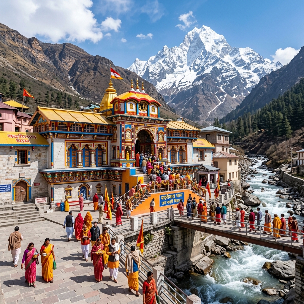 Badrinath Temple - Budget Spiritual Tour 285